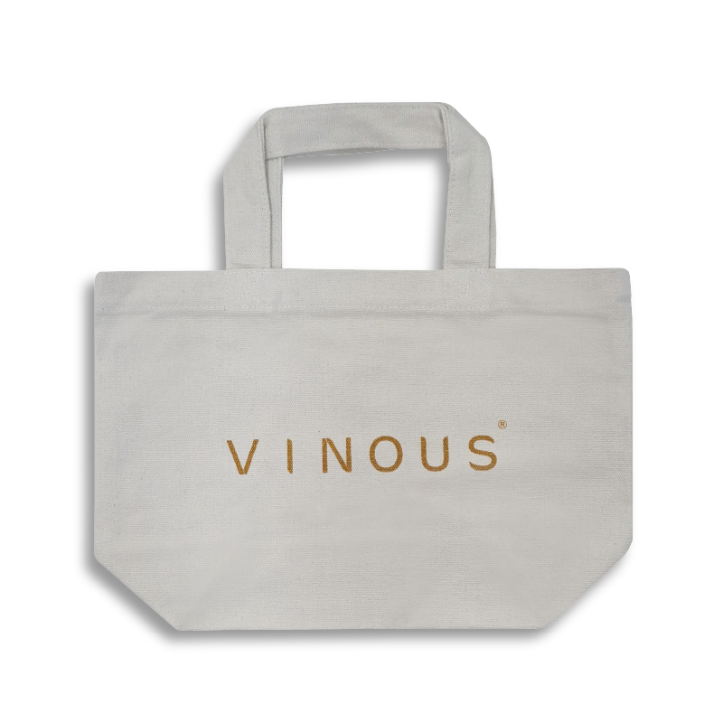 VINOUS不織布提袋(黑/米白) 